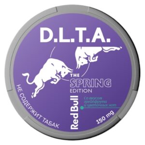 D.L.T.A. - ENERGY - 150mg - RED BULL - Грейпфрут и Цветочные Ноты