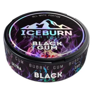 ICEBURN - BE - 150mg - BLACK GUM - Жвачка