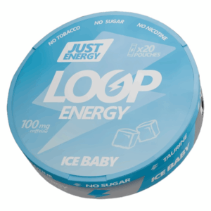 LooP - Кофеиновые Паучи - 100mg COFFEINE - ICE BABY - Мята