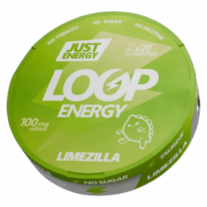 LooP - Кофеиновые Паучи - 100mg COFFEINE - LIMEZILLA - Лайм