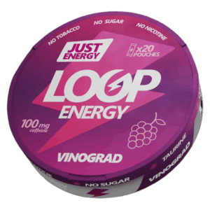 LooP - Кофеиновые Паучи - 100mg COFFEINE - VINOGRAD - Виноград