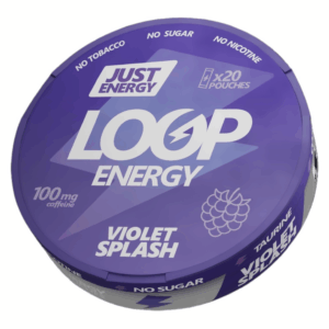 LooP - Кофеиновые Паучи - 100mg COFFEINE - VIOLET SPLAH - Лесные Ягоды