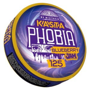 ⚡NEW - Kasta - 125mg - Jam Phobia - Blueberry Jam