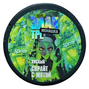 ⚡NEW - ЗЛАЯ МОНАШКА - SOUR - 150mg - КИСЛЫЙ СПРАЙТ с МЯТОЙ