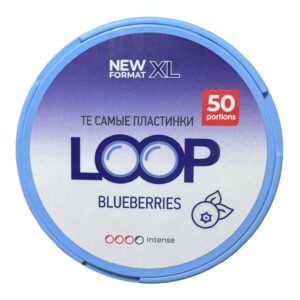 ⚡NEW - LooP - XL (шайбы) - BLUEBERRIES - Черника