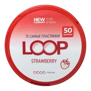 ⚡NEW - LooP - XL (шайбы) - STRAWBERRY - Клубника