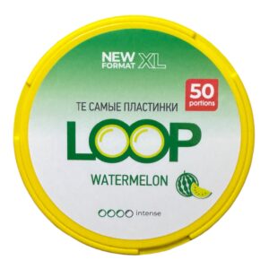 ⚡NEW - LooP - XL (шайбы) - WATERMELON - Арбуз