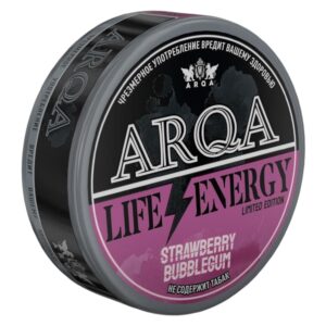 ⚡NEW - ARQA - LITE ENERGY - 120mg - STRAWBERRY BUBBLEGUM - Клубничная Жвачка