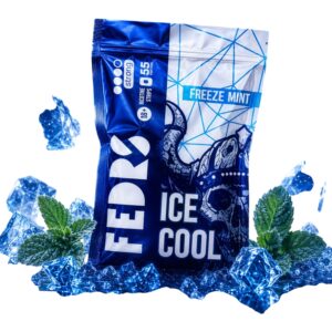 ⚡NEW - FEDRS - 100mg - ICE COOL - 9 - FREEZE MINT