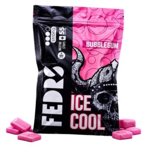 ⚡NEW - FEDRS - 100mg - ICE COOL - BUBBLE GUM