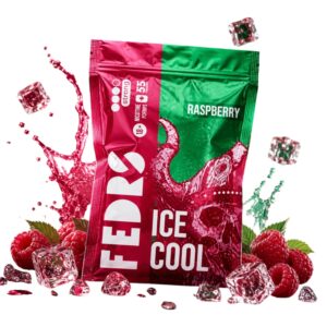 ⚡NEW - FEDRS - 100mg - ICE COOL - RASPBERRY