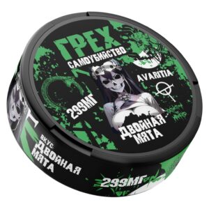 ⚡NEW - ГРЕХ - САМОУБИЙСТВО - 299mg - AVARITIA - Двойная Мята