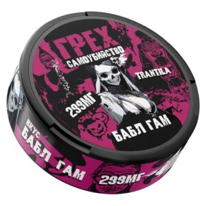 ⚡NEW - ГРЕХ - САМОУБИЙСТВО - 299mg - TRANTILA - Бабл Гам
