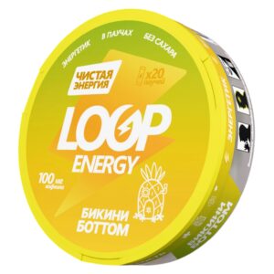 LooP - Кофеиновые Паучи - 100mg COFFEINE - Бикини Ботом - Ананас