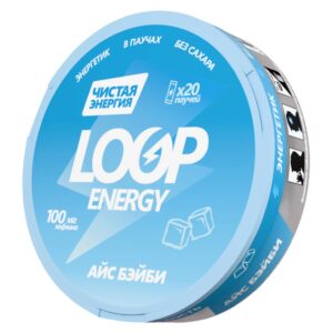 LooP - Кофеиновые Паучи - 100mg COFFEINE - Айс Бэйби - Мята