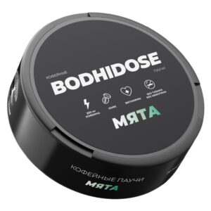 ⚡NEW - BODHIDOSE - Кофейные Паучи - 100mg COFFEINE - Мята