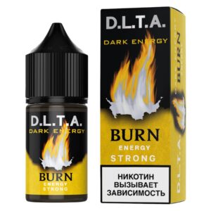 ⚡NEW - D.L.T.A. - ЖИДКОСТЬ - 30ml - 5% - ENERGY - BURN - DARK ENERGY