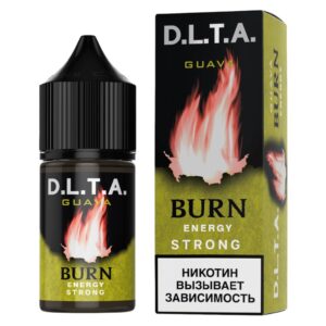 ⚡NEW - D.L.T.A. - ЖИДКОСТЬ - 30ml - 5% - ENERGY - BURN - GUAVA