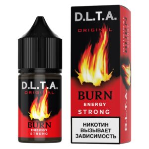 ⚡NEW - D.L.T.A. - ЖИДКОСТЬ - 30ml - 5% - ENERGY - BURN - ORIGINAL