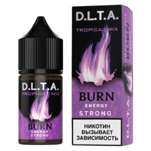 ⚡NEW - D.L.T.A. - ЖИДКОСТЬ - 30ml - 5% - ENERGY - BURN - TROPICAL MIX