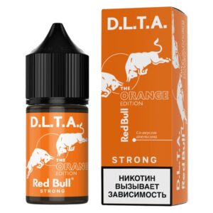 ⚡NEW - D.L.T.A. - ЖИДКОСТЬ - 30ml - 5% - ENERGY - RED BULL - АПЕЛЬСИН