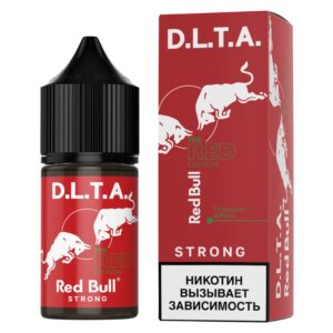 ⚡NEW - D.L.T.A. - ЖИДКОСТЬ - 30ml - 5% - ENERGY - RED BULL - АРБУЗ