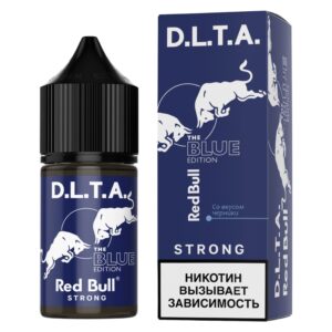 ⚡NEW - D.L.T.A. - ЖИДКОСТЬ - 30ml - 5% - ENERGY - RED BULL - ЧЕРНИКА