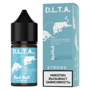 ⚡NEW - D.L.T.A. - ЖИДКОСТЬ - 30ml - 5% - ENERGY - RED BULL - ЧЕРНИКА, ВАНИЛЬ И ЭВКАЛИПТ