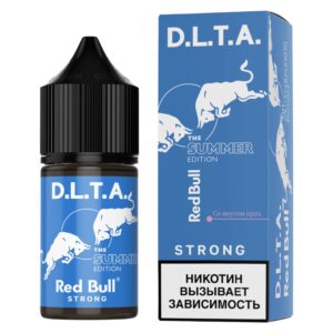 ⚡NEW - D.L.T.A. - ЖИДКОСТЬ - 30ml - 5% - ENERGY - RED BULL - ИРГА