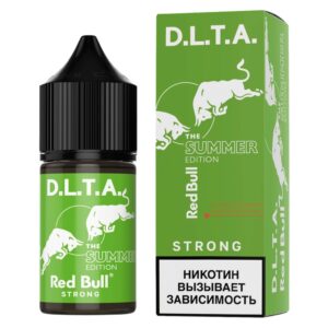 ⚡NEW - D.L.T.A. - ЖИДКОСТЬ - 30ml - 5% - ENERGY - RED BULL - КУРУБА И ЦВЕТЫ БУЗИНЫ
