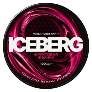 ICEBERG - Кофеиновые Паучи - 19% - BLACK - Фруктовая Жвачка