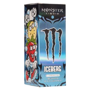 ⚡NEW - MONSTER - ЖИДКОСТЬ - 30ml - 6% - ICEBERG - Фейхоа и Клубника
