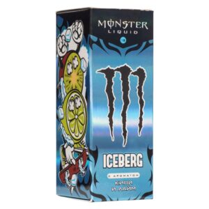 ⚡NEW - MONSTER - ЖИДКОСТЬ - 30ml - 6% - ICEBERG - Киви и Лайм