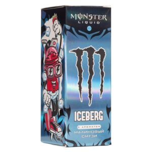 ⚡NEW - MONSTER - ЖИДКОСТЬ - 30ml - 6% - ICEBERG - Малиновый Смузи