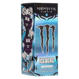 ⚡NEW - MONSTER - ЖИДКОСТЬ - 30ml - 6% - ICEBERG - Морозный Виноград