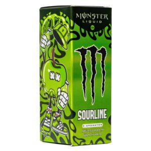 ⚡NEW - MONSTER - ЖИДКОСТЬ - 30ml - 6% - SOURLINE - Яблочная Шипучка