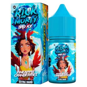⚡NEW - RICK & MORTY - ЖИДКОСТЬ - 30ml - 20% - BAD ICE - АНАНАС И КЛЮКВА