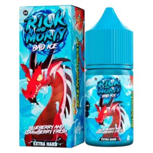 ⚡NEW - RICK & MORTY - ЖИДКОСТЬ - 30ml - 20% - BAD ICE - ЧЕРНИЧНО КЛУБНИЧНЫЙ