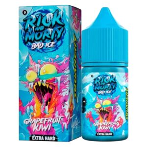 ⚡NEW - RICK & MORTY - ЖИДКОСТЬ - 30ml - 20% - BAD ICE - ГРЕЙПРФУТ КИВИ