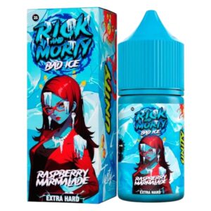⚡NEW - RICK & MORTY - ЖИДКОСТЬ - 30ml - 20% - BAD ICE - МАЛИНОВЫЙ МАРМЕЛАД