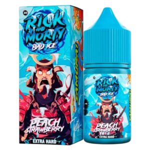 ⚡NEW - RICK & MORTY - ЖИДКОСТЬ - 30ml - 20% - BAD ICE - ПЕРСИК И КЛУБНИКА