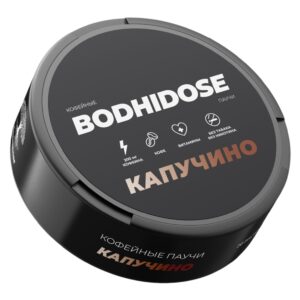 ⚡NEW - BODHIDOSE - Кофейные Паучи - 100mg COFFEINE - Капучино