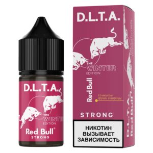 ⚡NEW - D.L.T.A. - ЖИДКОСТЬ - 30ml - 5% - ENERGY - RED BULL - ГРУША И КОРИЦА