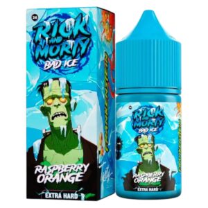 ⚡NEW - RICK & MORTY - ЖИДКОСТЬ - 30ml - 20% - BAD ICE - МАЛИНА И АПЕЛЬСИН